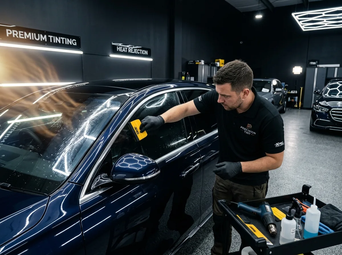 AUTOMOTIVE WINDOW HEAT-INSULATION FILMS